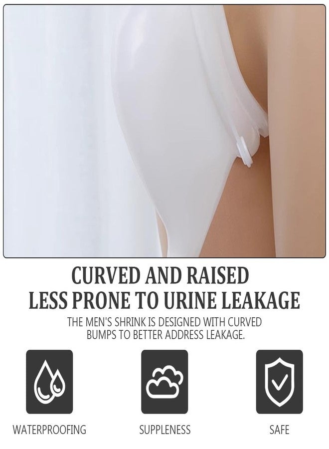 LCJAOF Urine Collection Bag for Men Silicone Ventilated Urine Collector Reusable Urine Bag Collector External Catheter for Elderly Urinary Incontinence Bedridden Patients - Image 5